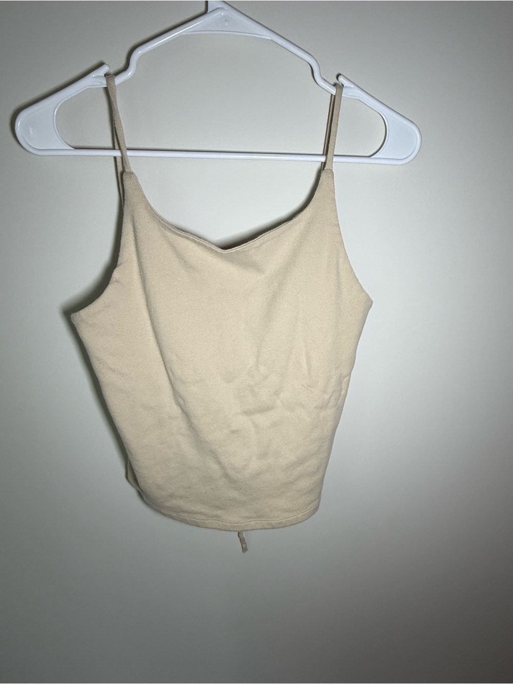 The Limited Cream Spaghetti Strap Camisole